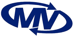 MV Transportation logo on the display of the website