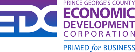 Prince Georges county economic logo on the display